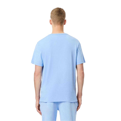Light Blue - Side - Lacoste Unisex Adult Heavy Cotton T-Shirt