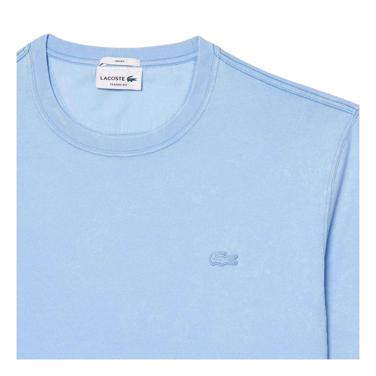 Light Blue - Lifestyle - Lacoste Unisex Adult Heavy Cotton T-Shirt