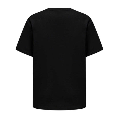 Black - Back - Pretty Green Mens Logo Cotton T-Shirt