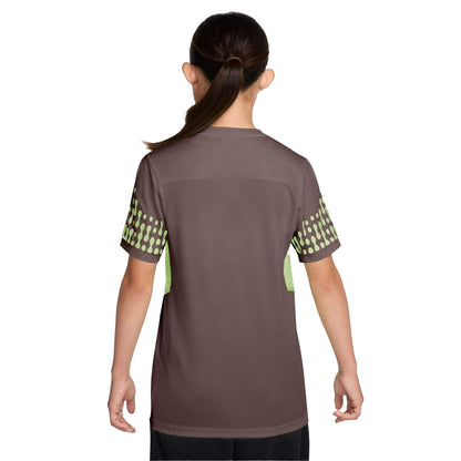 Plum - Back - Nike Childrens-Kids Killian Mbappe Academy Football T-Shirt