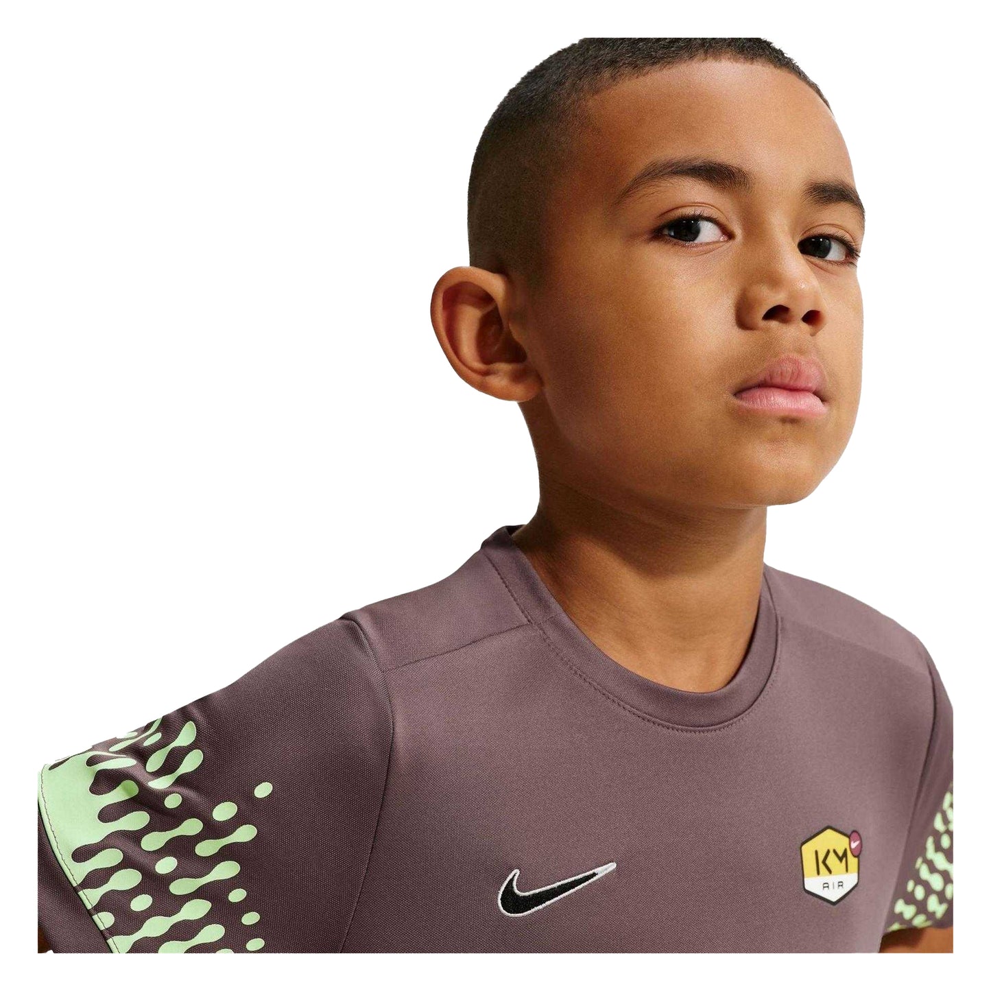 Plum - Lifestyle - Nike Childrens-Kids Killian Mbappe Academy Football T-Shirt