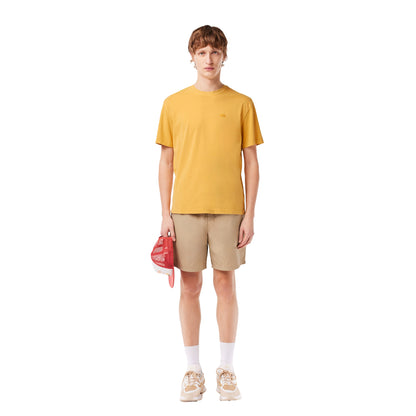 Orange - Lifestyle - Lacoste Mens Natural Dyed Jersey T-Shirt