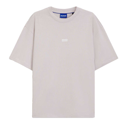 Purple - Front - Hugo Boss Mens Nalono Cotton T-Shirt