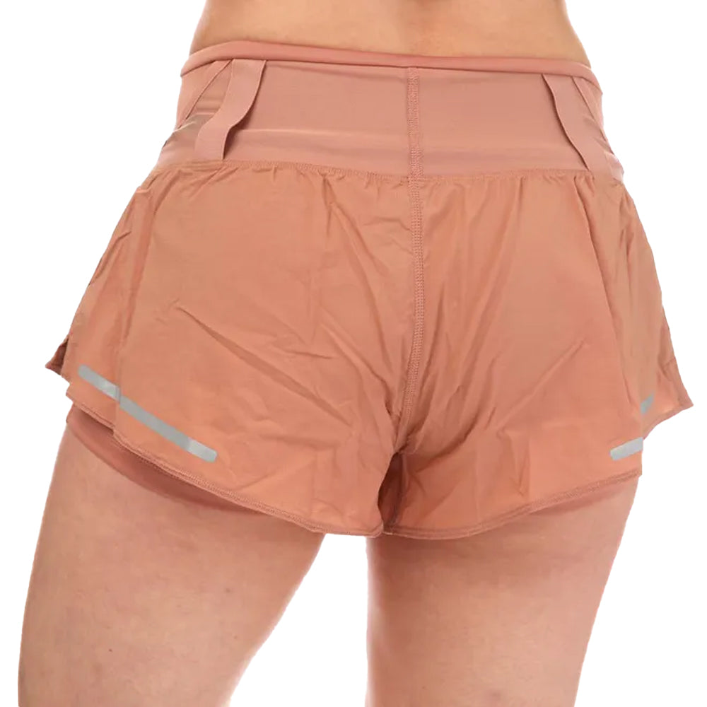 Clay Strata - Back - Adidas Womens-Ladies Colective Power Running Shorts