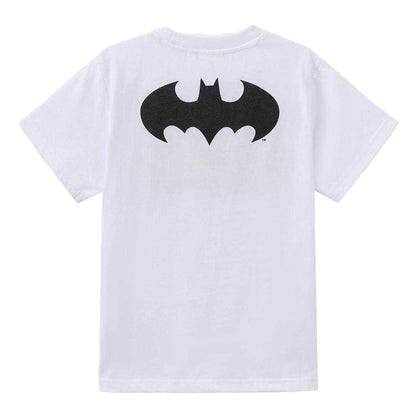 Black-Yellow - Back - Batman Childrens-Kids Batman Polyester T-Shirt