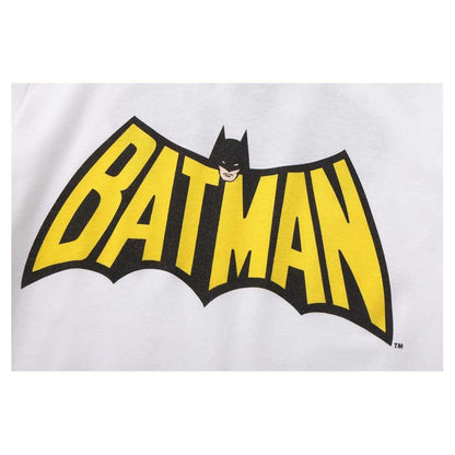 Black-Yellow - Side - Batman Childrens-Kids Batman Polyester T-Shirt