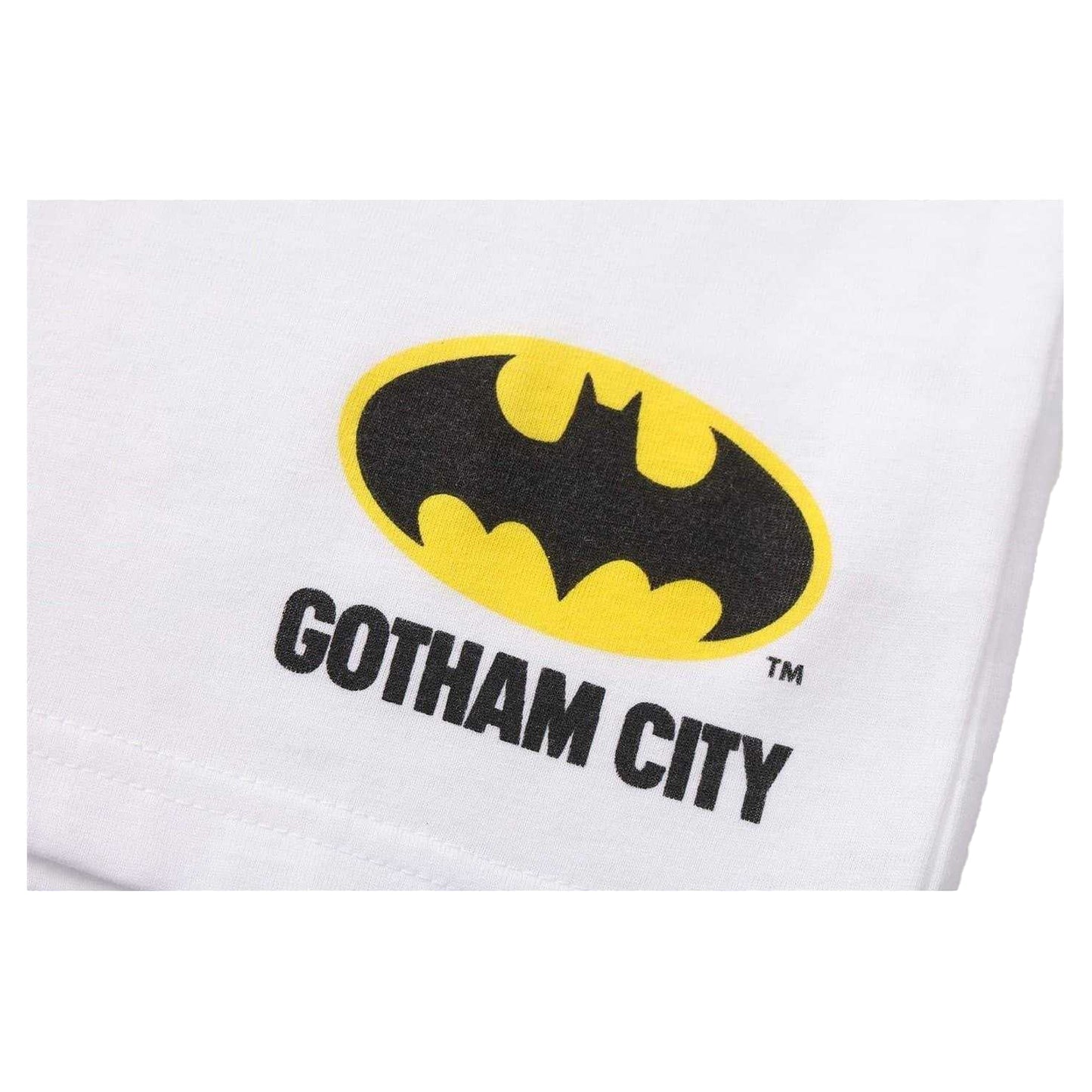 Black-Yellow - Lifestyle - Batman Childrens-Kids Batman Polyester T-Shirt