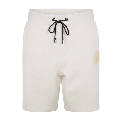 White - Front - Boss Mens Headlo Sweat Shorts