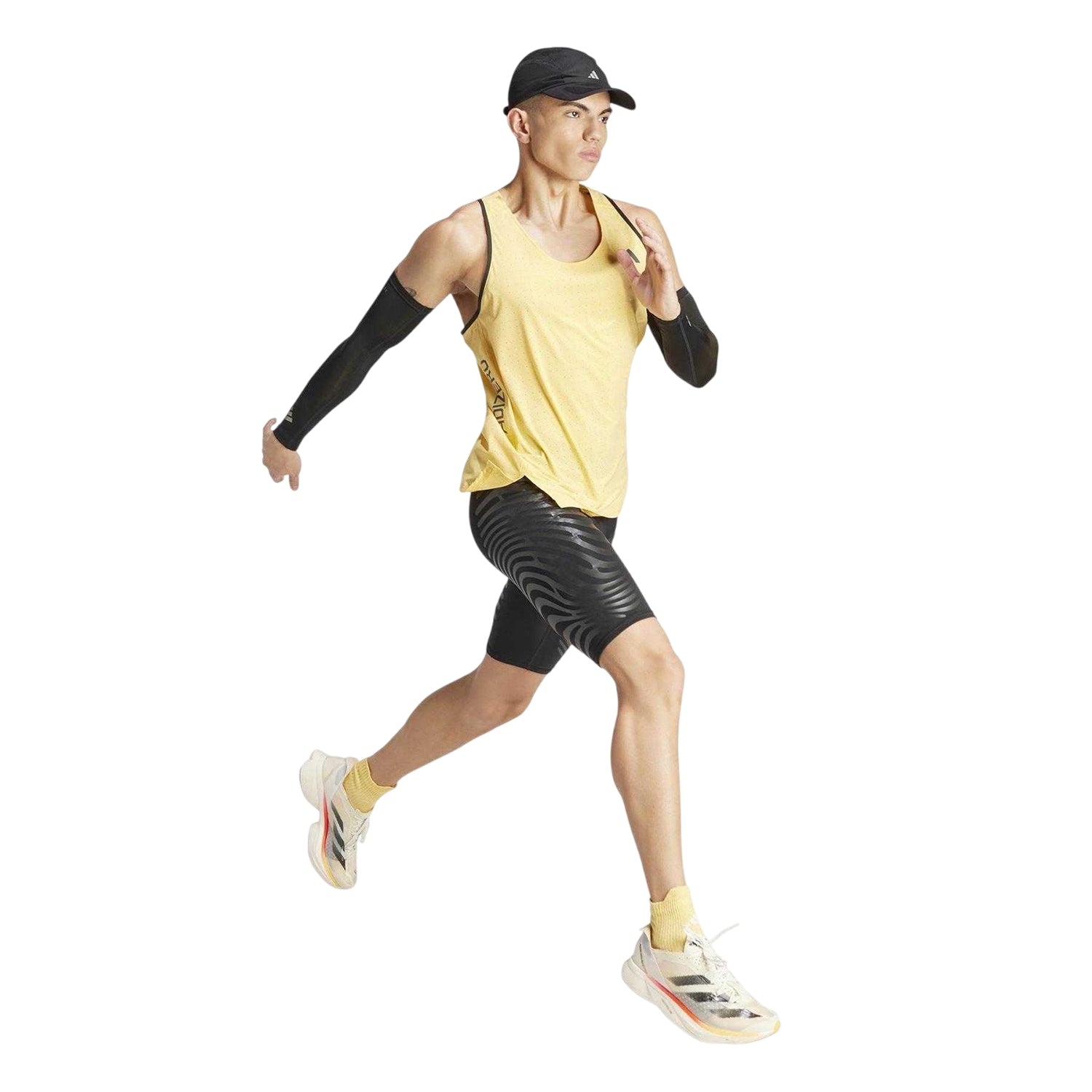 Black - Lifestyle - Adidas Mens Adizero Running Shorts