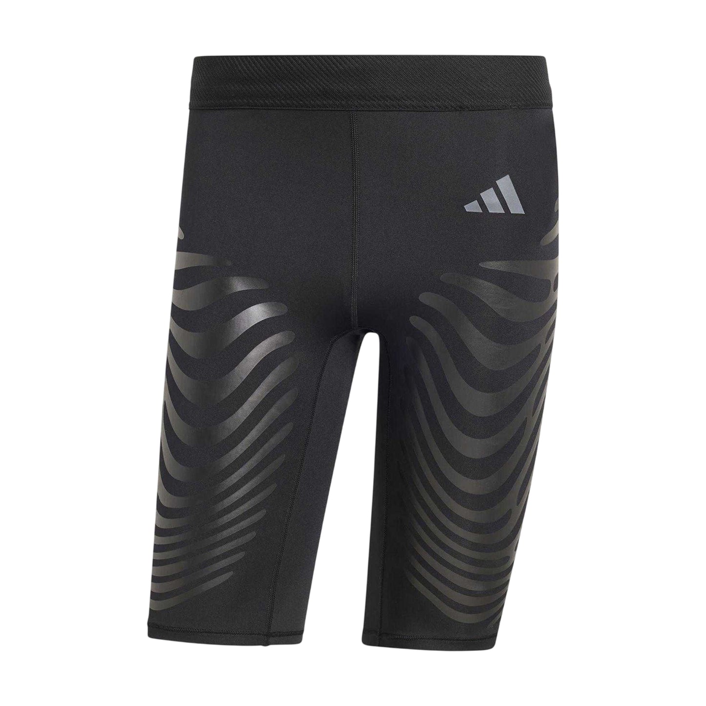 Black - Front - Adidas Mens Adizero Running Shorts