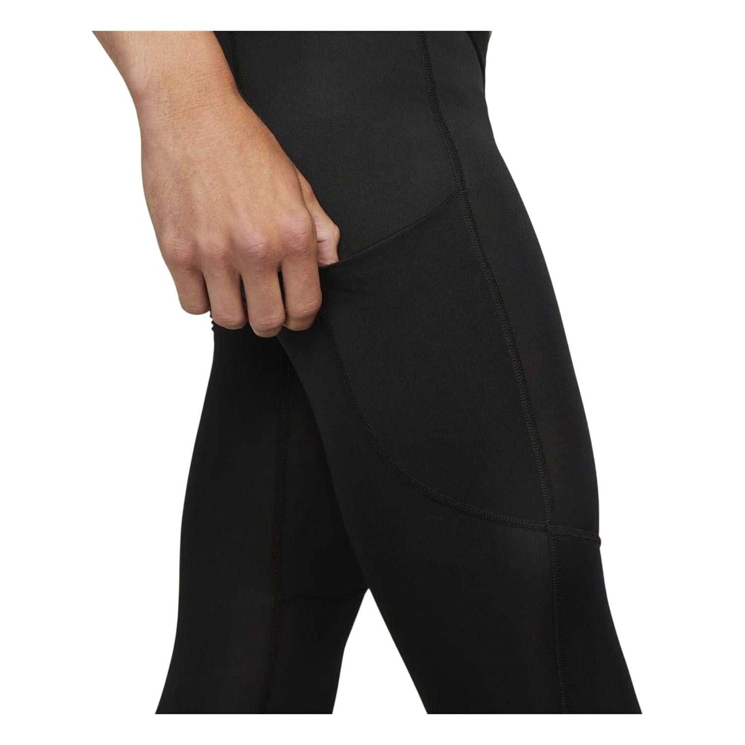 Black-White - Lifestyle - Nike Mens Pro Leggings