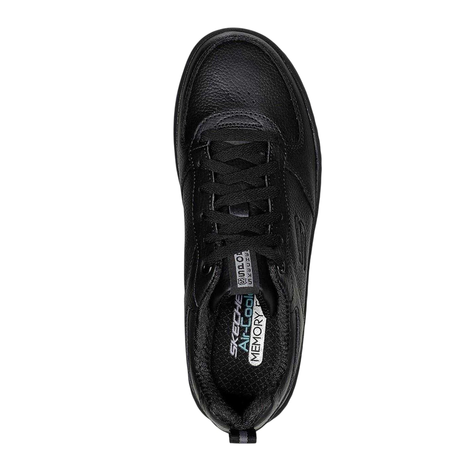 Black - Lifestyle - Skechers Womens-Ladies Sport Court 92 Illustrious Leather Trainers