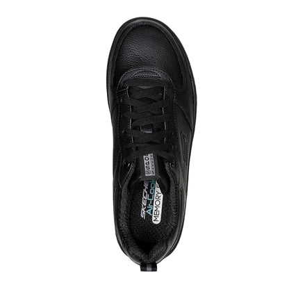 Black - Lifestyle - Skechers Womens-Ladies Sport Court 92 Illustrious Leather Trainers