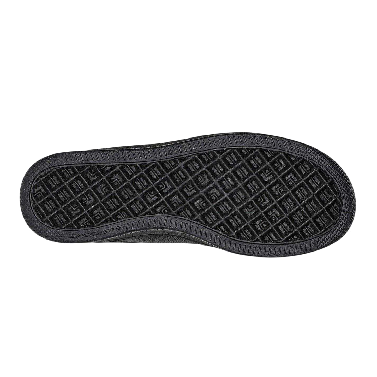 Black - Pack Shot - Skechers Womens-Ladies Sport Court 92 Illustrious Leather Trainers