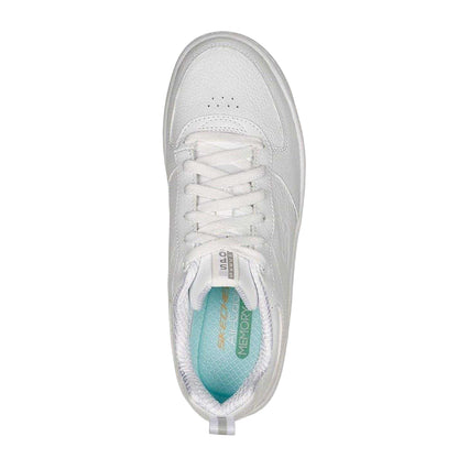 White - Lifestyle - Skechers Womens-Ladies Sport Court 92 Illustrious Leather Trainers