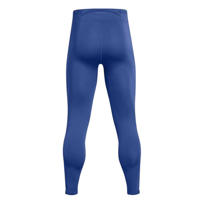 Blue - Back - Under Armour Mens Launch Leggings