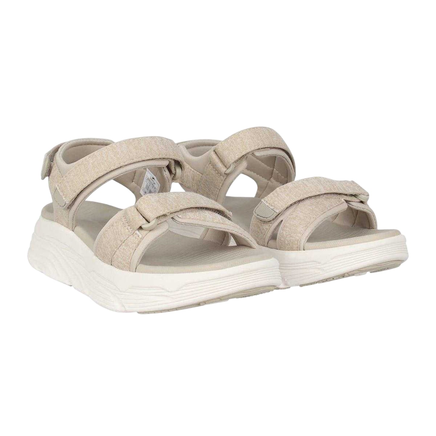 Beige - Lifestyle - Slazenger Womens-Ladies Strappy 3 Touch Fastening Strap Sandals