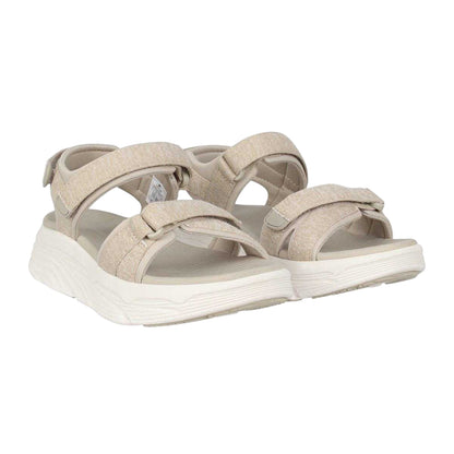 Beige - Lifestyle - Slazenger Womens-Ladies Strappy 3 Touch Fastening Strap Sandals