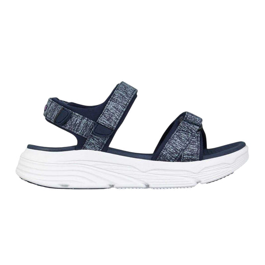 Navy - Front - Slazenger Womens-Ladies Strappy 3 Touch Fastening Strap Sandals