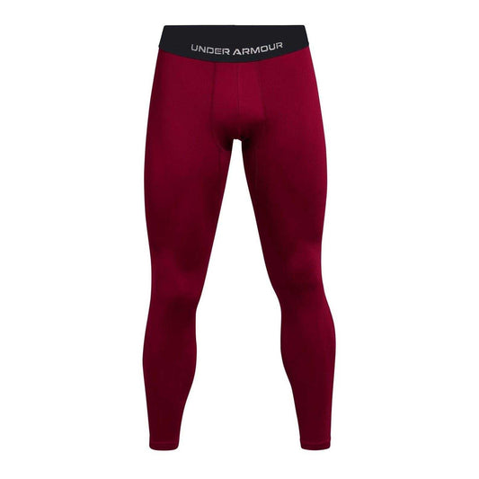 Red - Front - Under Armour Mens Armour Compression Leggings