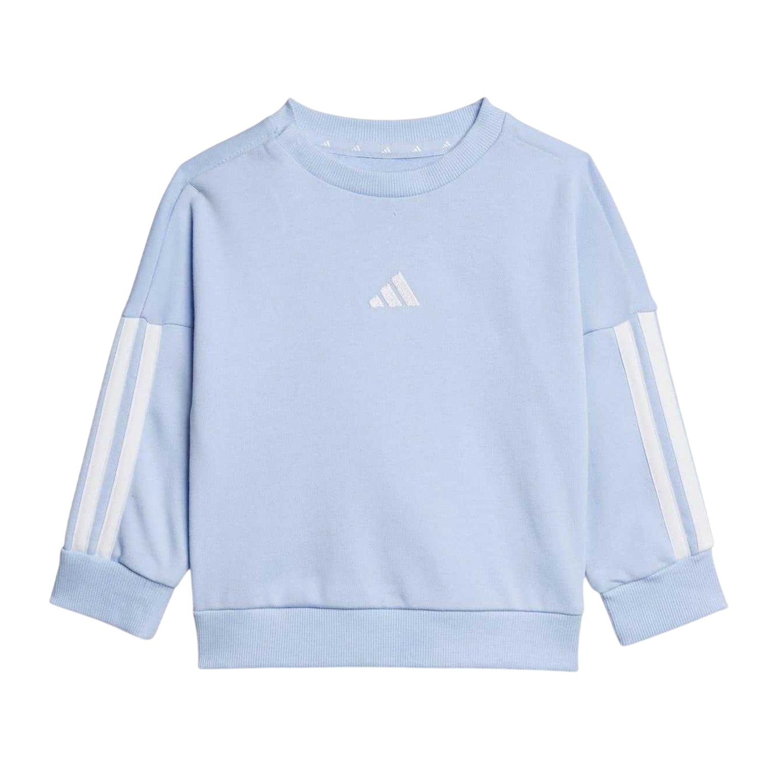 Sky - Side - Adidas Baby BOS French Terry Sweatshirt & Jogging Bottoms