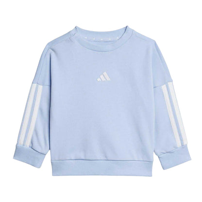 Sky - Side - Adidas Baby BOS French Terry Sweatshirt & Jogging Bottoms