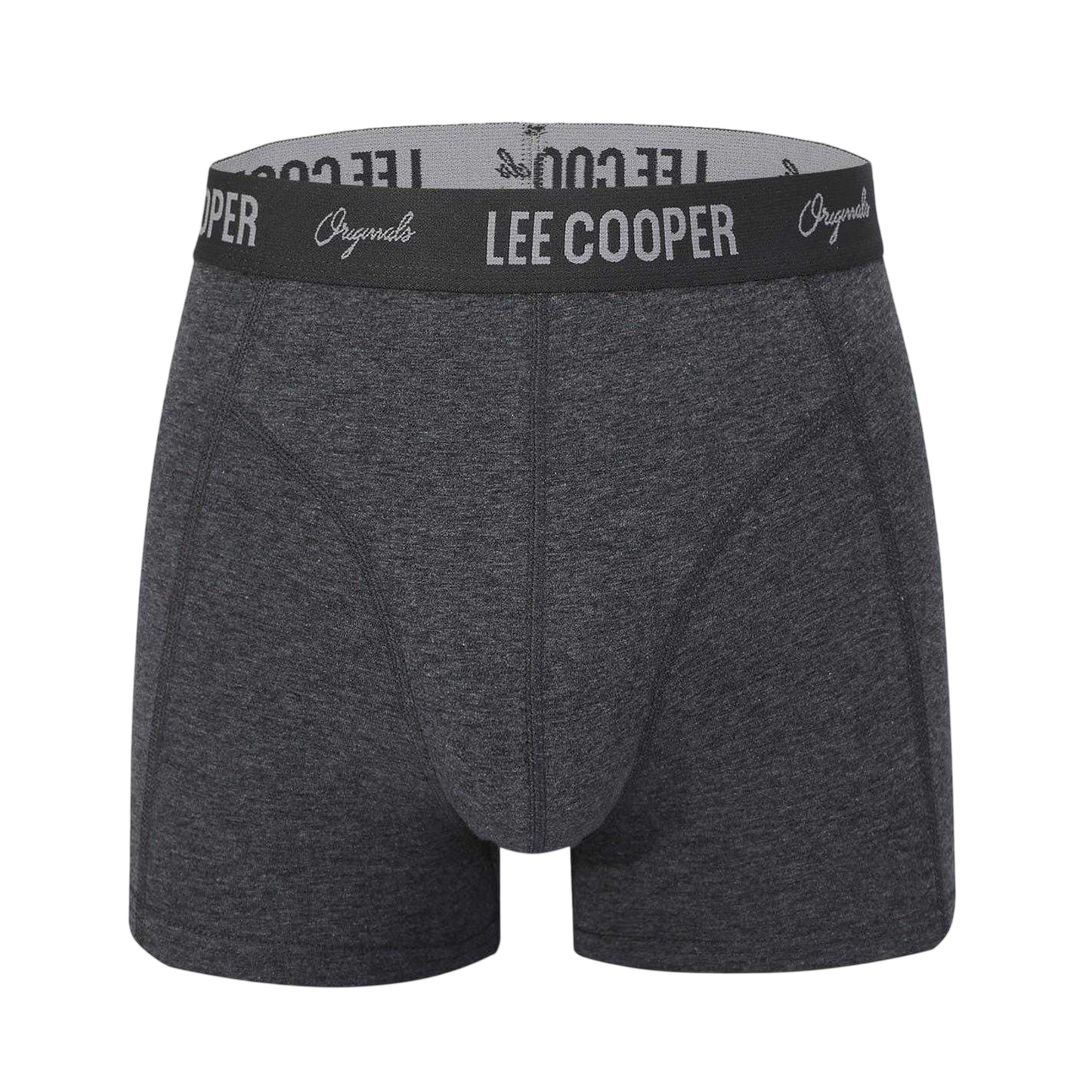 Core Black - Back - Lee Cooper Mens Cooper Essential Boxer Shorts (Pack of 5)