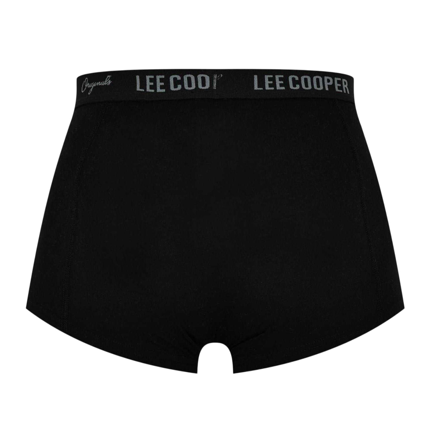 Black - Back - Lee Cooper Mens Cooper Essential Boxer Shorts (Pack of 5)