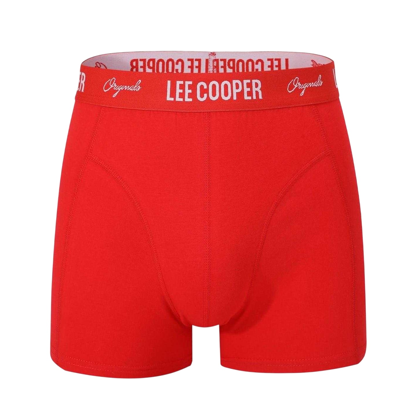Black-Navy-Grey Marl - Back - Lee Cooper Mens Cooper Essential Boxer Shorts (Pack of 5)