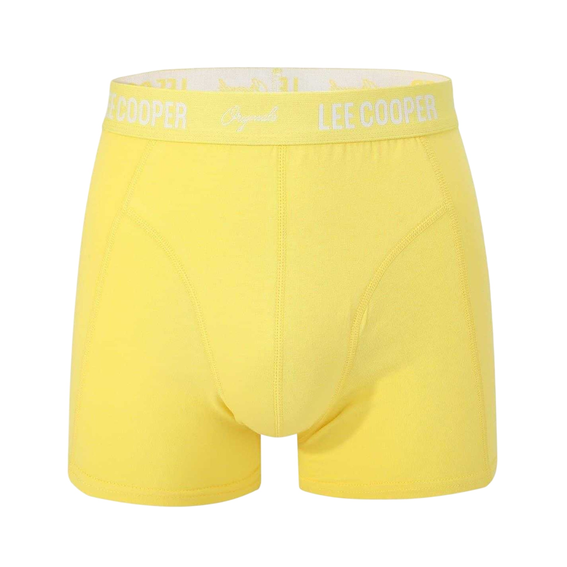 Black-Navy-Grey Marl - Side - Lee Cooper Mens Cooper Essential Boxer Shorts (Pack of 5)