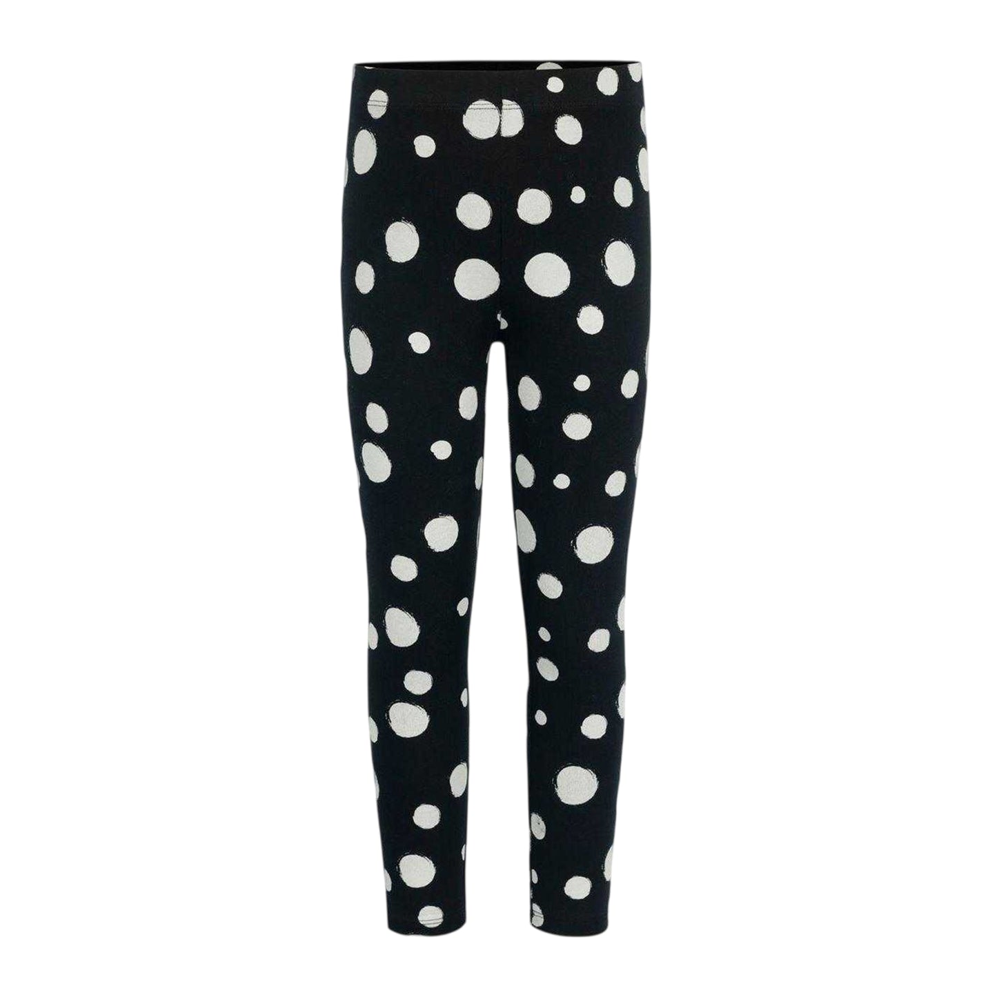 Black-Grey - Side - Miso Girls Leggings (Pack of 5)