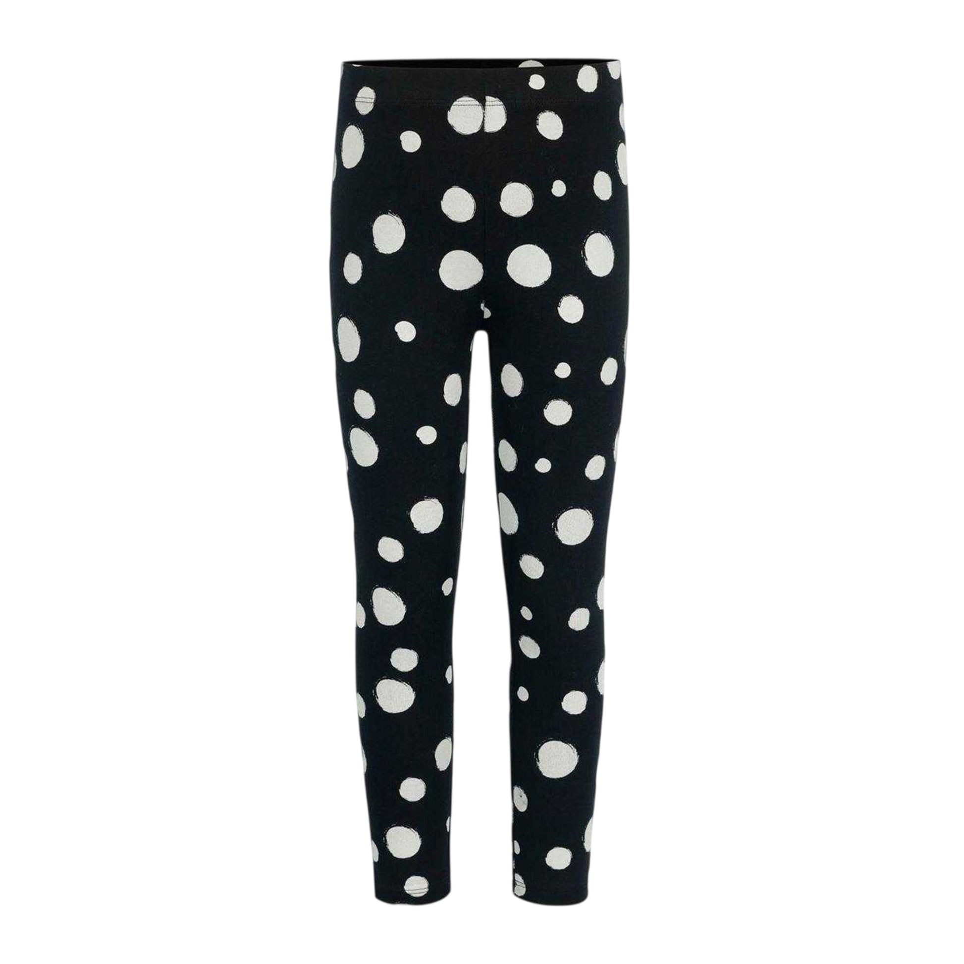 Black-Grey - Side - Miso Girls Leggings (Pack of 5)