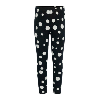 Black-Grey - Side - Miso Girls Leggings (Pack of 5)