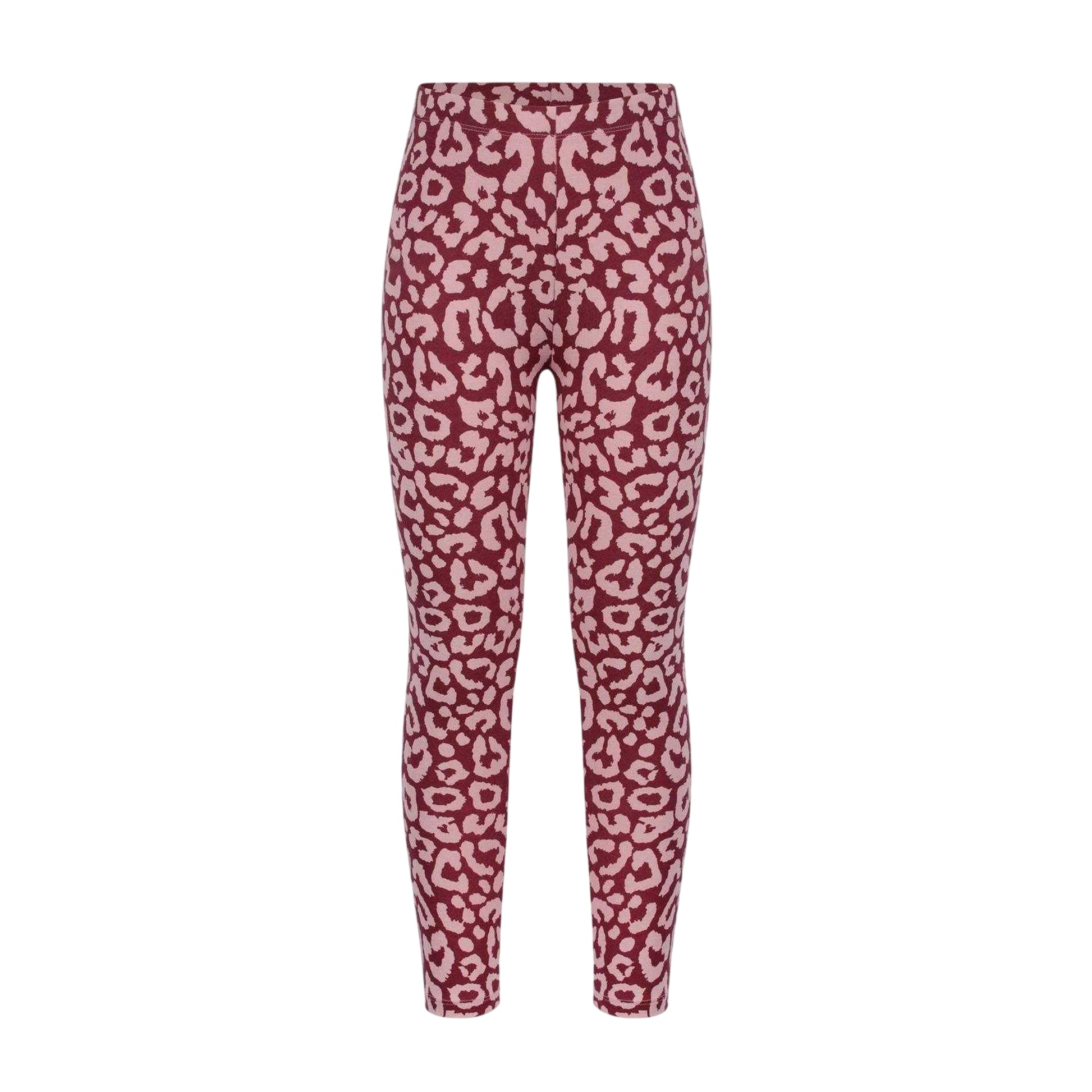 Black-Pink - Side - Miso Girls Leggings (Pack of 5)
