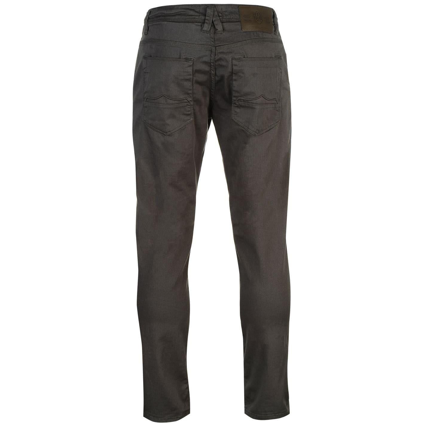 Charcoal - Back - 883 Police Mens Vialli Chinos