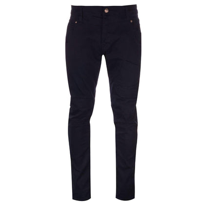 Navy - Front - 883 Police Mens Vialli Chinos