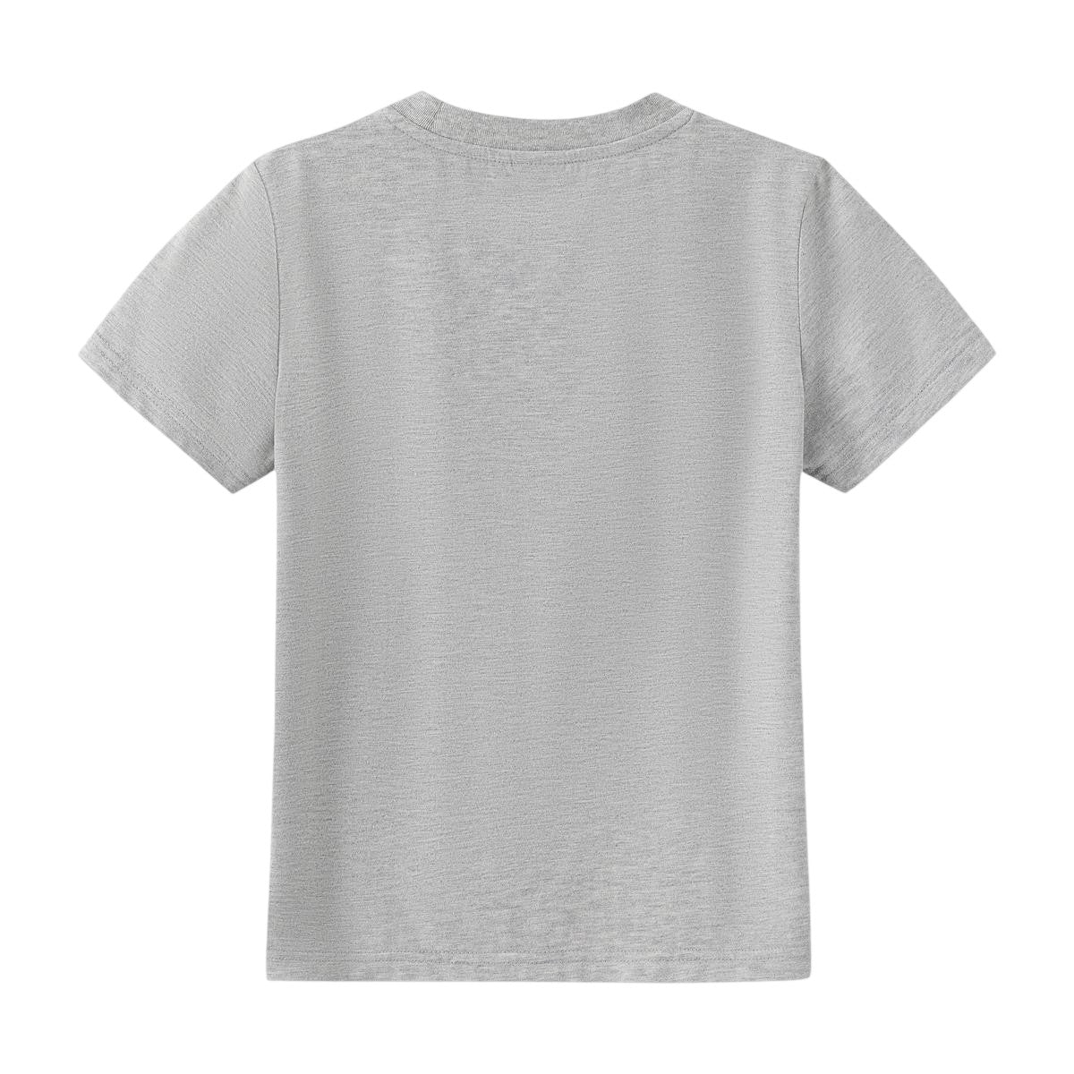 Grey - Back - Disney Childrens-Kids Mickey Mouse Polyester Regular T-Shirt