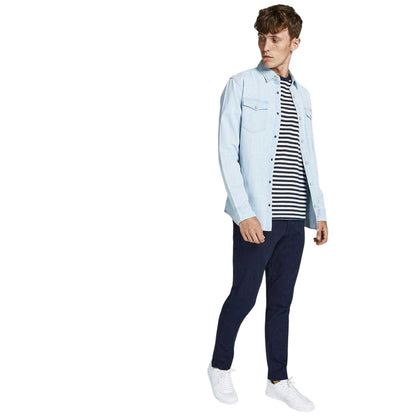 Navy Blazer - Lifestyle - Jack And Jones Mens Dave Slim Chinos