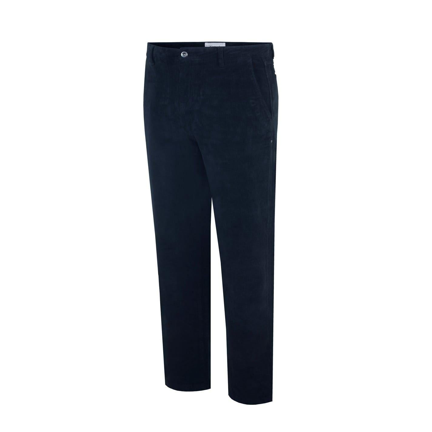 Black - Side - Firetrap Mens Regular Chinos