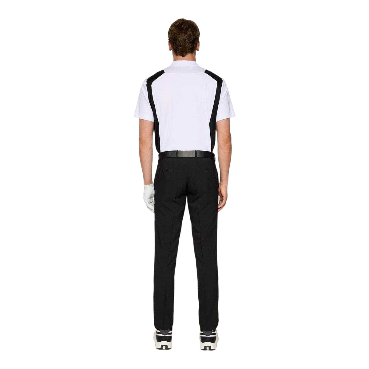 Black - Back - J.Lindeberg Mens Elof Slim Golf Chinos