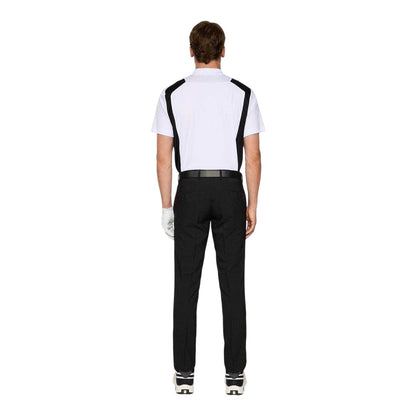 Black - Back - J.Lindeberg Mens Elof Slim Golf Chinos