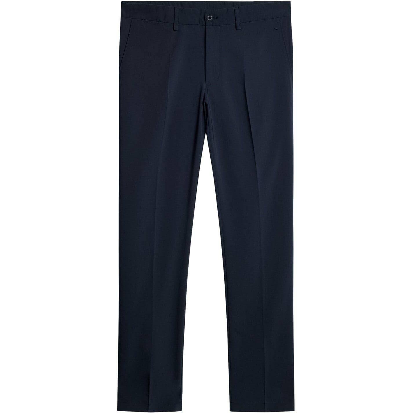 Navy - Front - J.Lindeberg Mens Elof Slim Golf Chinos
