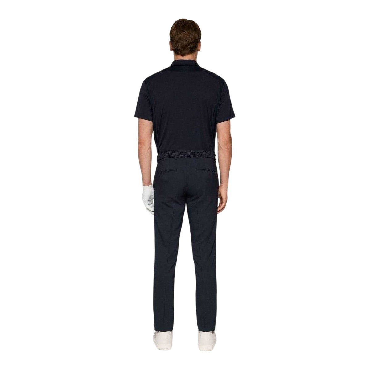 Navy - Back - J.Lindeberg Mens Elof Slim Golf Chinos
