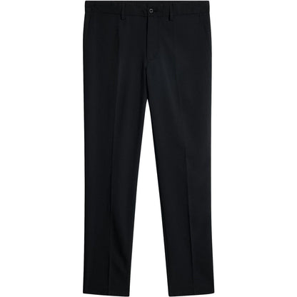 Black - Front - J.Lindeberg Mens Elof Slim Golf Chinos
