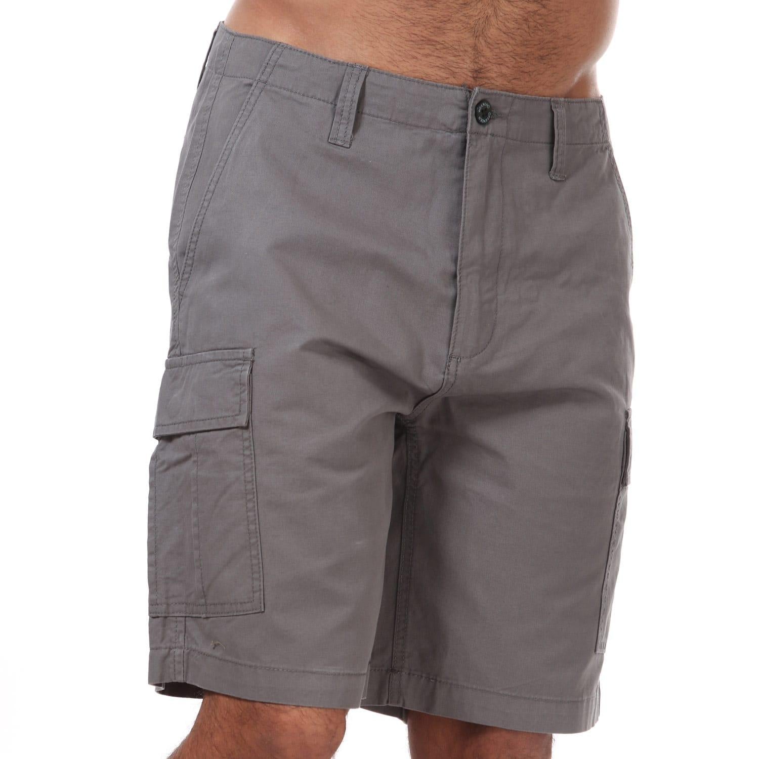 Charcoal - Lifestyle - Weekend Offender Mens High Desert Cargo Shorts