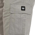 Light Grey - Side - Weekend Offender Mens High Desert Cargo Shorts
