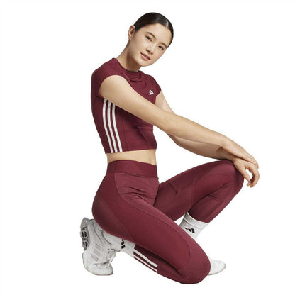 Red - Pack Shot - Adidas Womens-Ladies Hyperglam T-Shirt