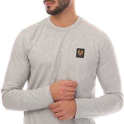 Silver - Side - Belstaff Mens T-Shirt