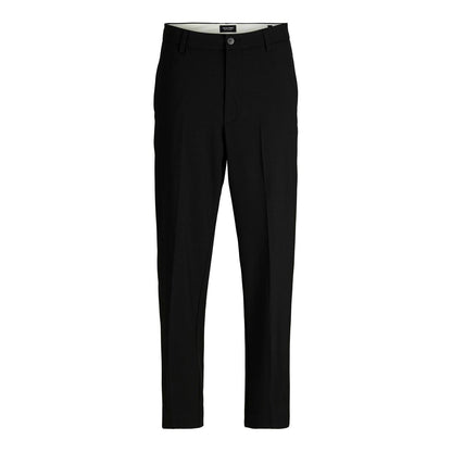 Black - Front - Jack And Jones Mens Banks Regular Work Chinos