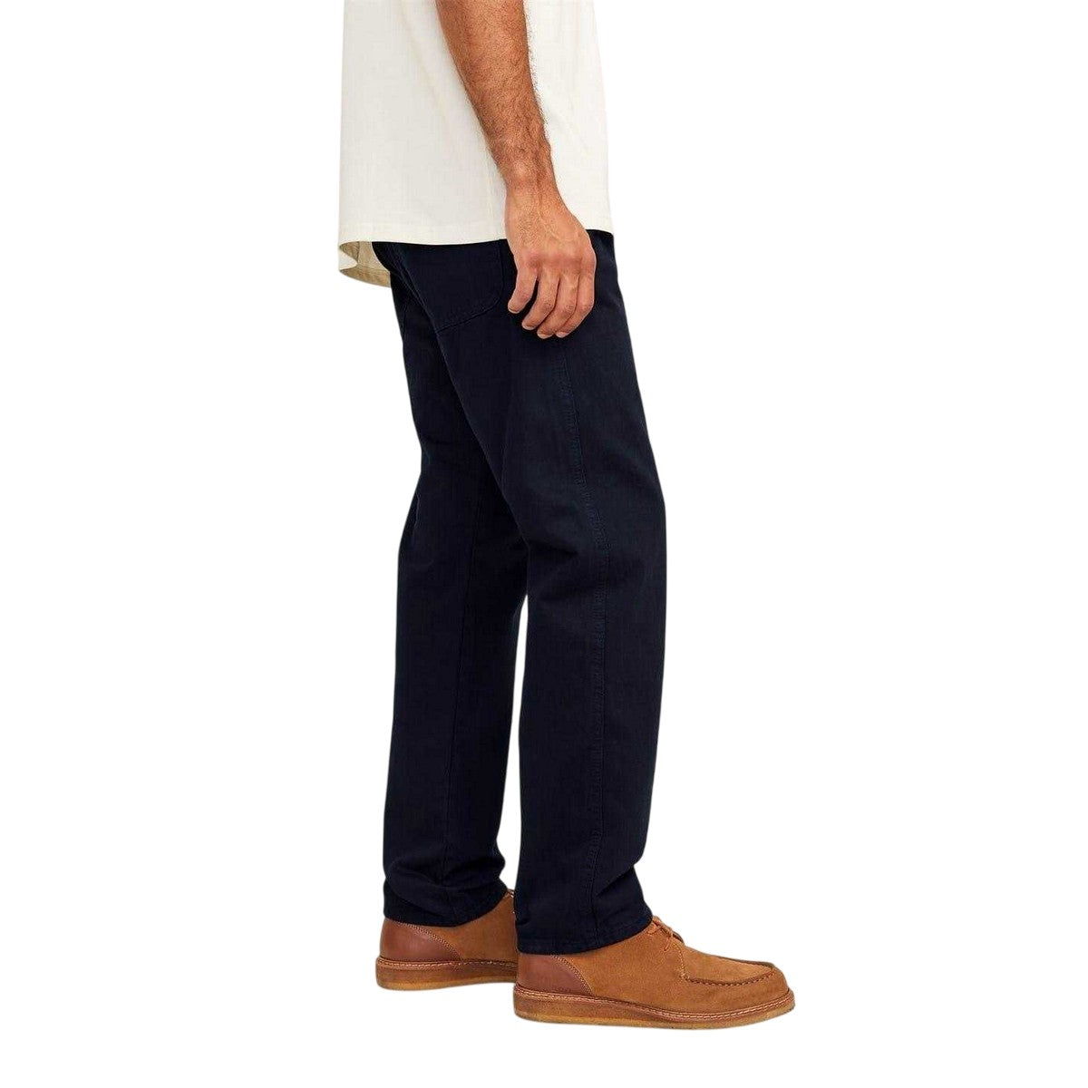 Navy Blazer - Side - Jack And Jones Mens Regular Chinos